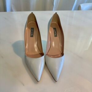 SJP Rampling in Milk White Size 41 / US 11 w/SJP Shoe Bag